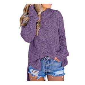 Cozy Purple Women's Sweater